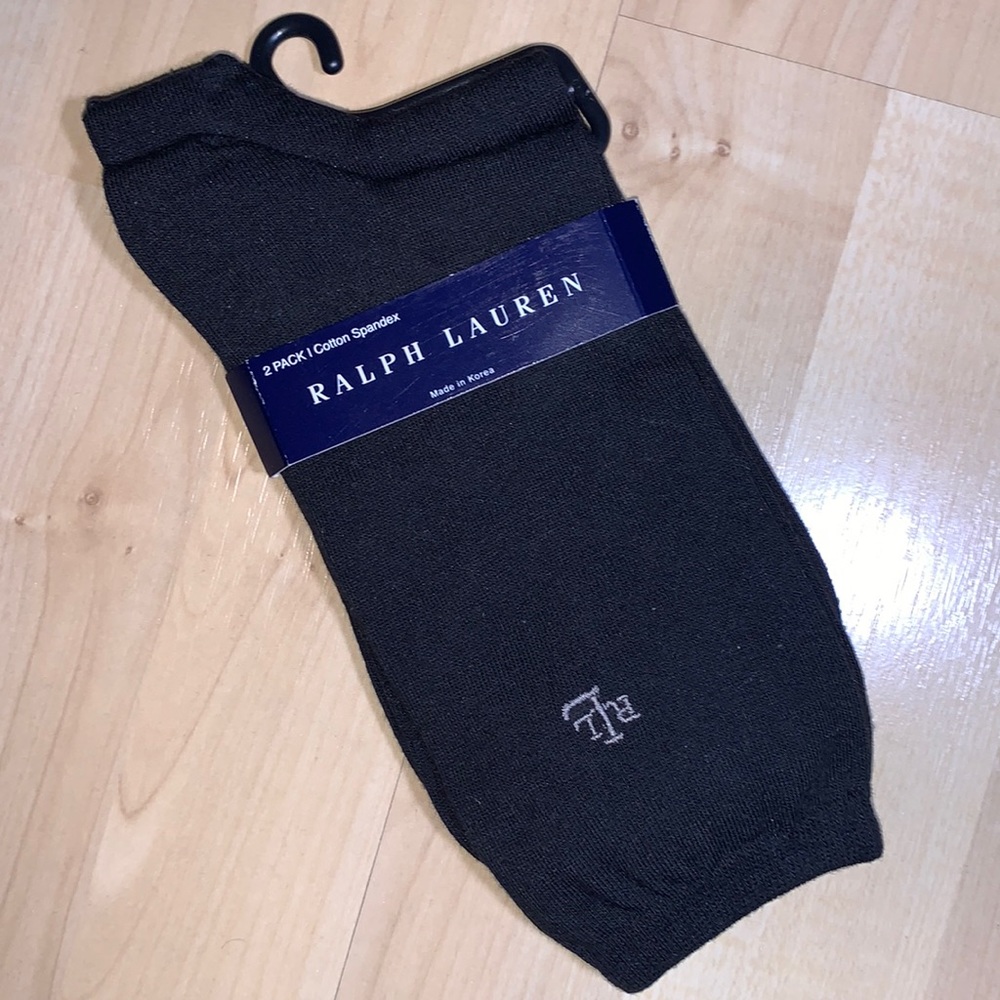 LAUREN RALPH LAUREN Embroidered Logo Cotton Socks